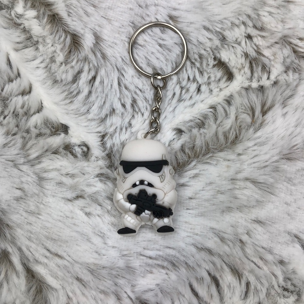 Star Wars Storm Trooper Key Chain - Picture 2 of 4